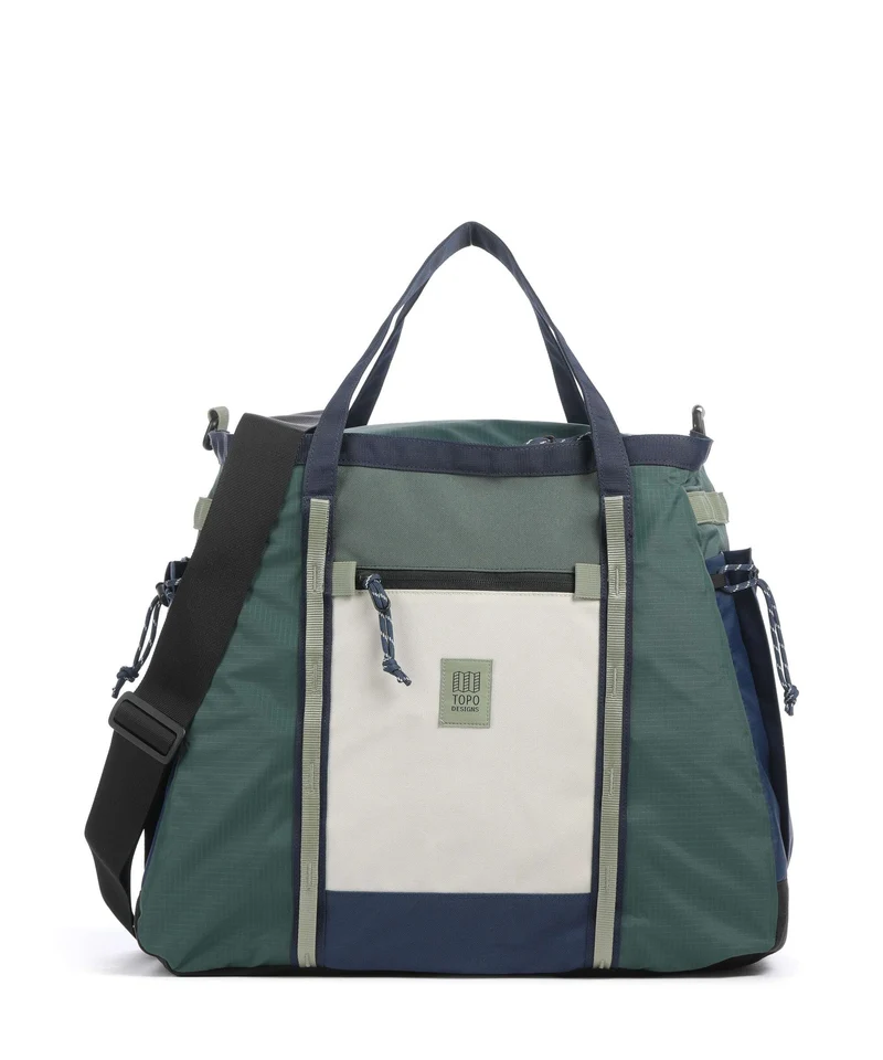 Topo Designs Mountain Gear Cabas forest/bone white