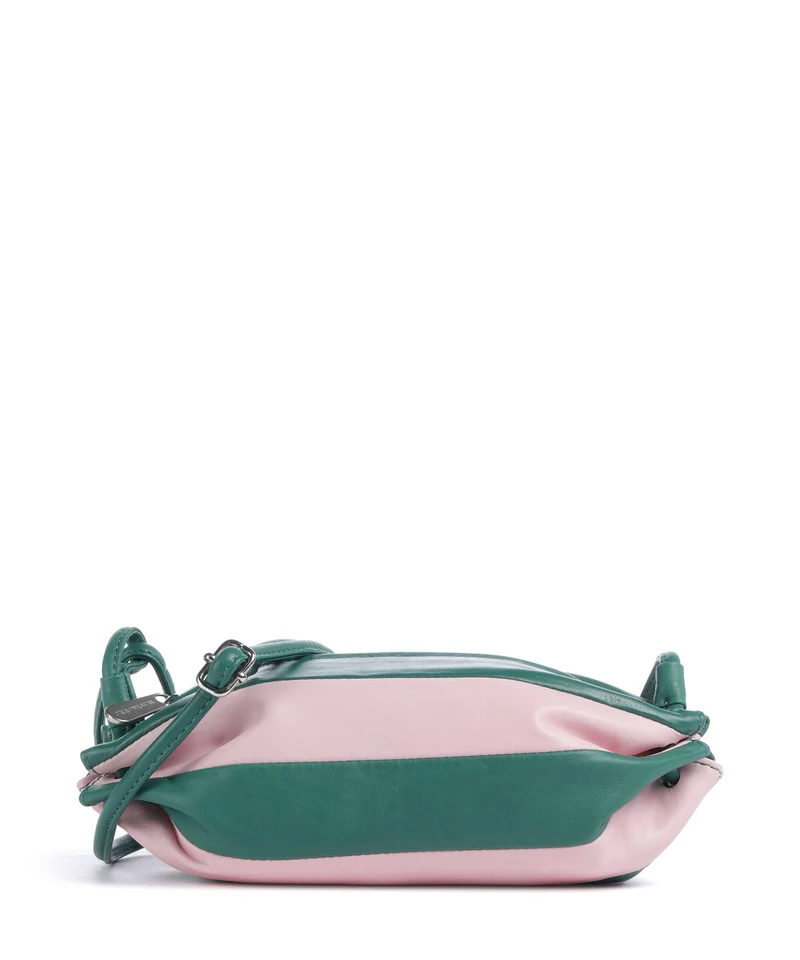 Marimekko Karla Pikku Sac bandoulière light pink/dark green