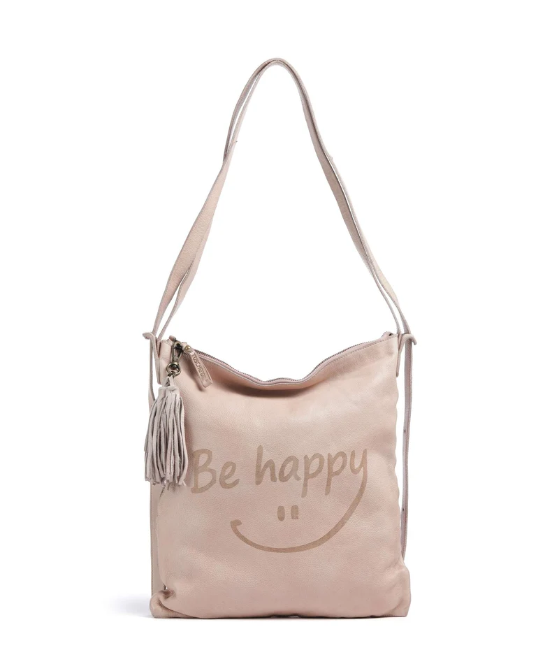 Taschendieb Wien Fröhlichgasse 3 Sac à main porté dos linen rose