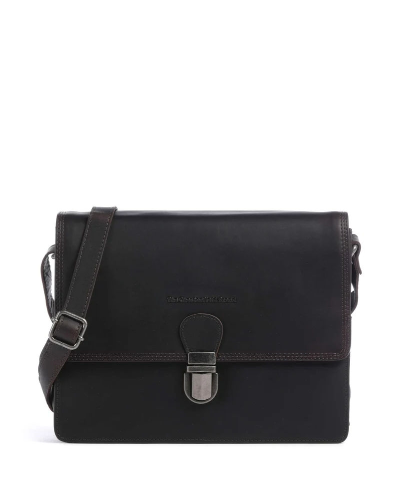 The Chesterfield Brand Wax Pull Up Cow Lunor Sac porté épaule brown