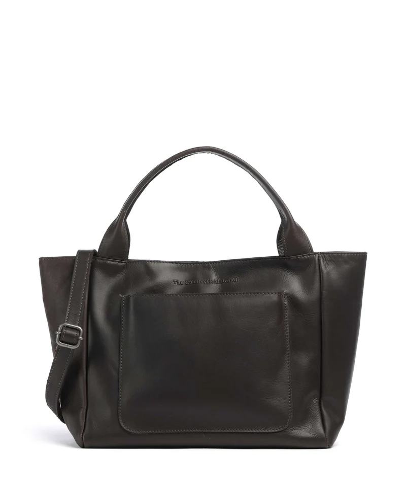 The Chesterfield Brand Wax Pull Up Cow Tenara Sac porté épaule brown
