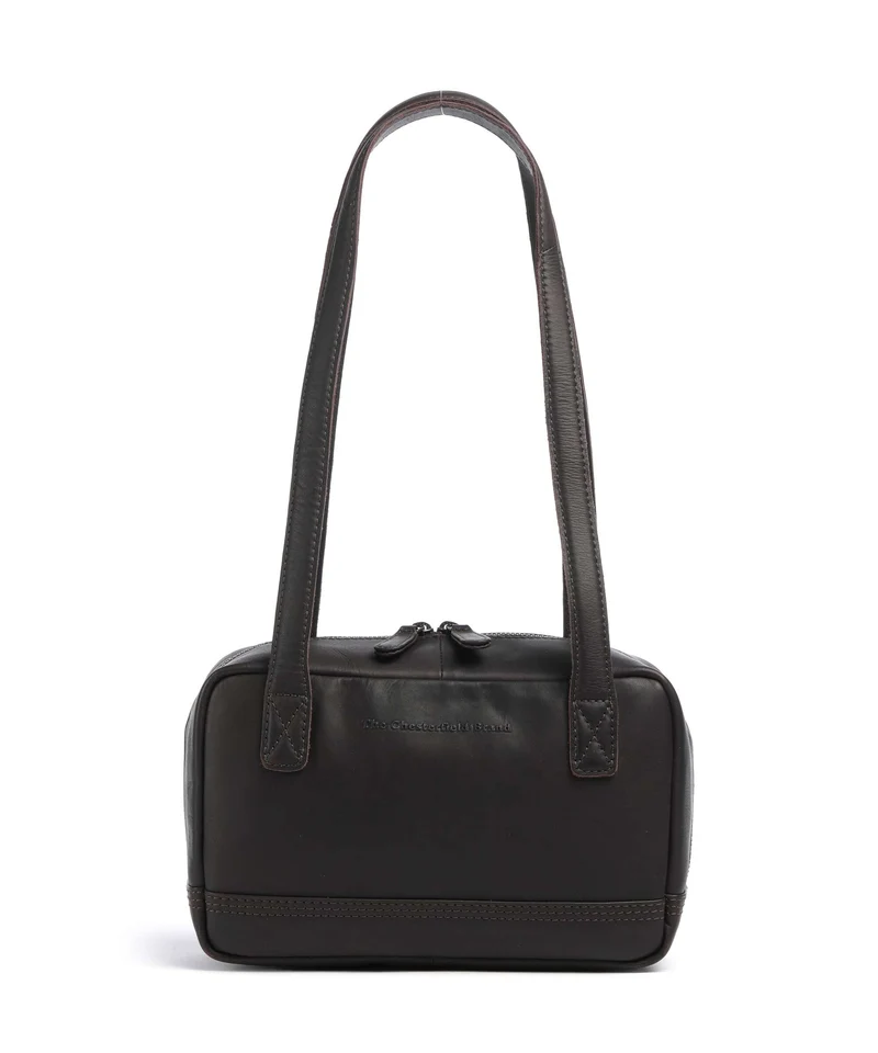The Chesterfield Brand Wax Pull Up Cow Fenno Sac porté épaule brown