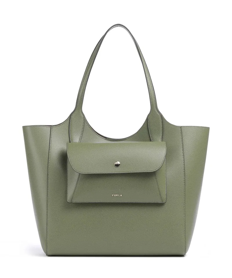 Furla Lea M Cabas avocado