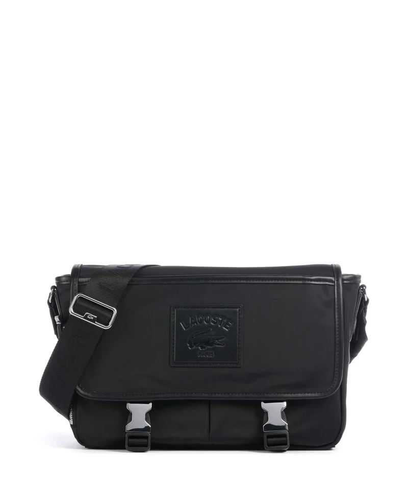 Lacoste Classics Sac messager noir