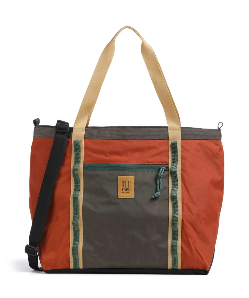 Topo Designs Mountain Utility Cabas woodland/terracotta
