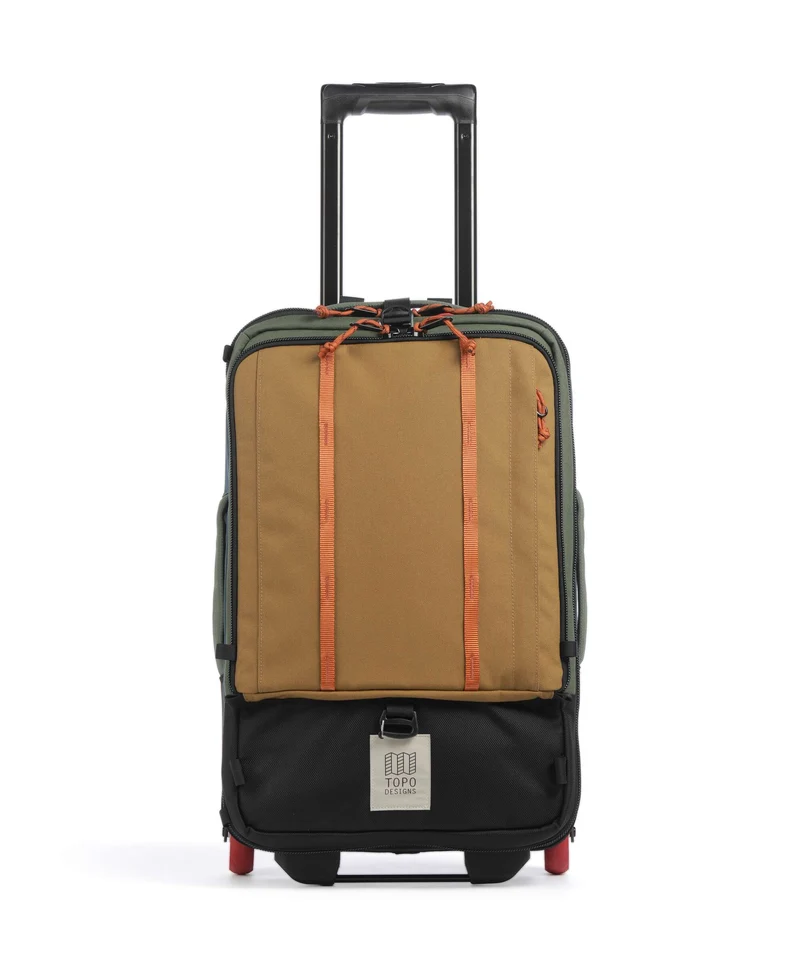 Topo Designs Global 44 Sac de voyage à roulettes olive/dark khaki