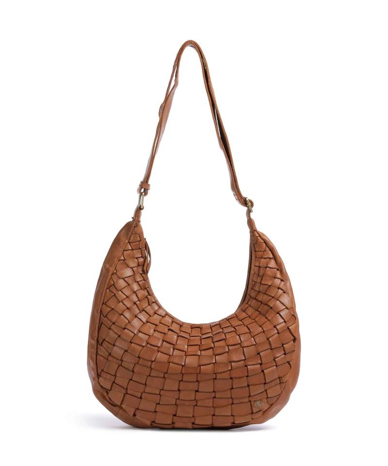 Depeche Warsaw Sac fourre-tout vintage cognac