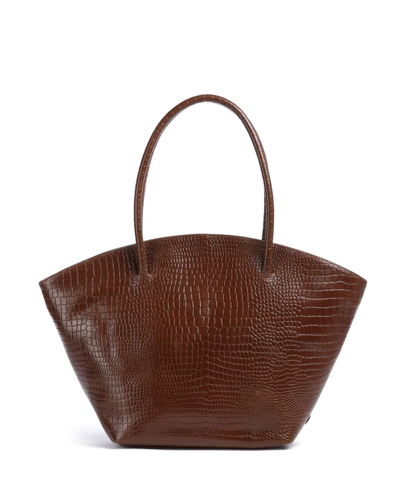 Depeche Fashion Favourites Cabas cognac croco