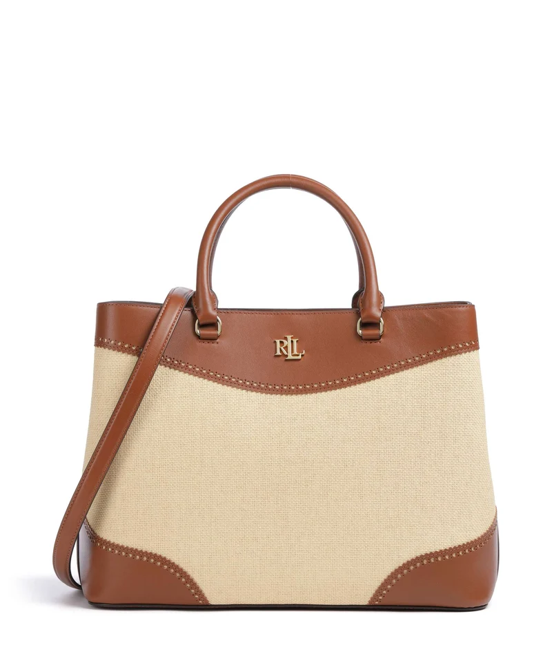 Lauren Ralph Lauren Marcy 36 Sac à main dark natural/lauren tan