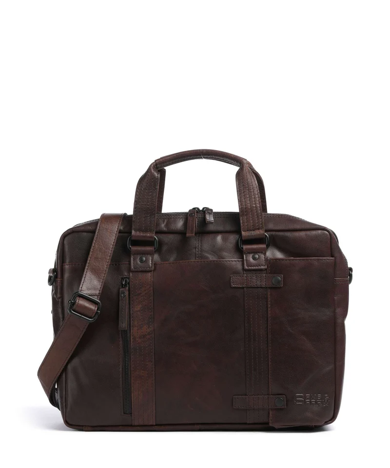 Spikes & Sparrow Bronco Dexter Porte-document dark brown