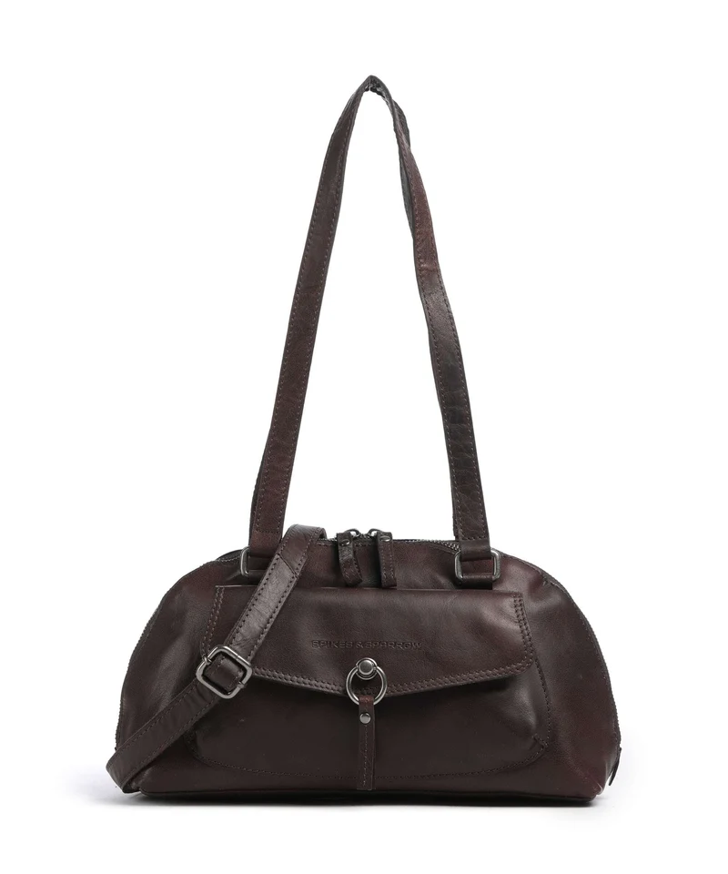 Spikes & Sparrow Bronco Thyrza Sac porté épaule dark brown