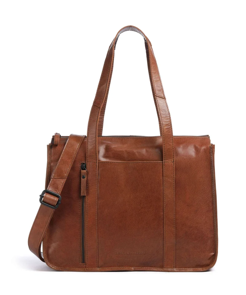 Spikes & Sparrow Bronco Catrenia Cabas brandy