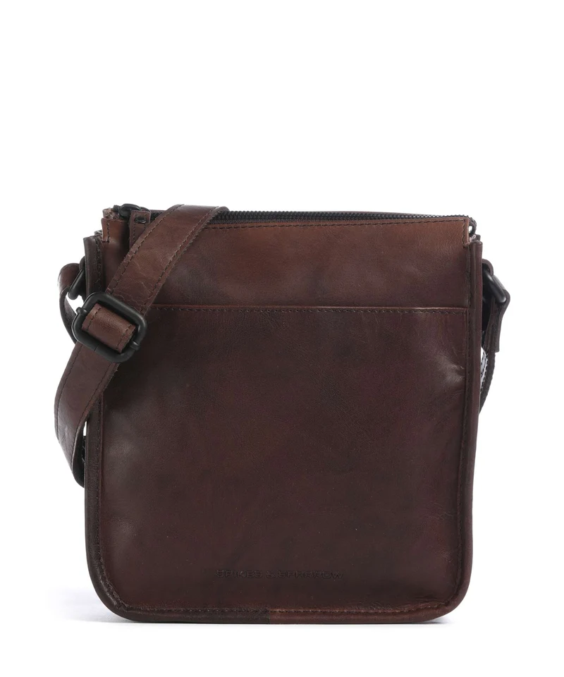 Spikes & Sparrow Bronco Margo Sac bandoulière dark brown