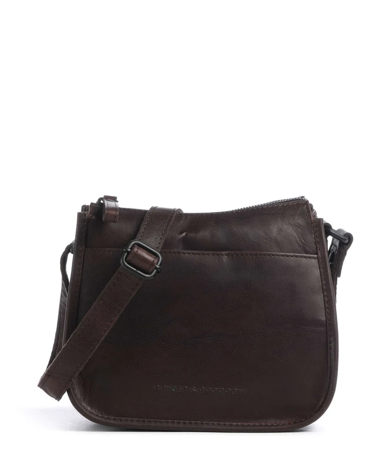 Spikes & Sparrow Bronco Joy Sac bandoulière dark brown