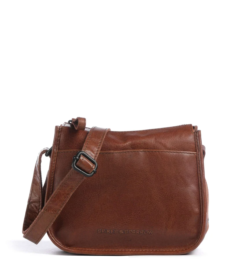 Spikes & Sparrow Bronco Joy Sac bandoulière brandy