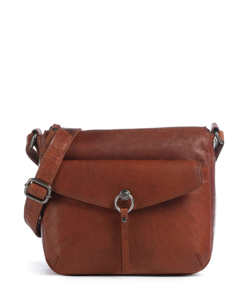 Spikes & Sparrow Bronco Jinthe Sac bandoulière brandy