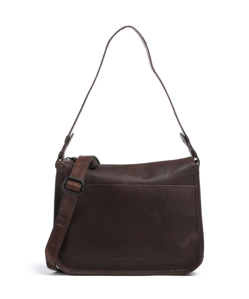 Spikes & Sparrow Bronco Chanice Sac porté épaule dark brown