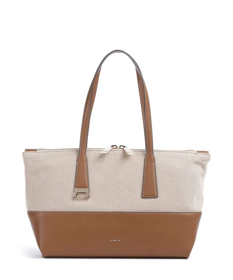 Furla Olivia M Cabas toni cognac