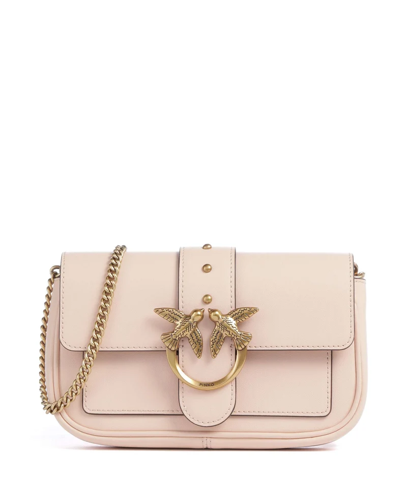 Pinko Love One Pocket Portefeuille light pink/antique gold