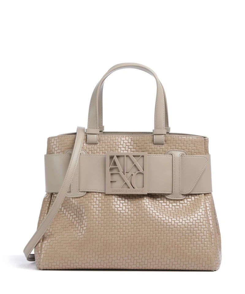 Armani Exchange Susy Soft Woven S Sac à main sand