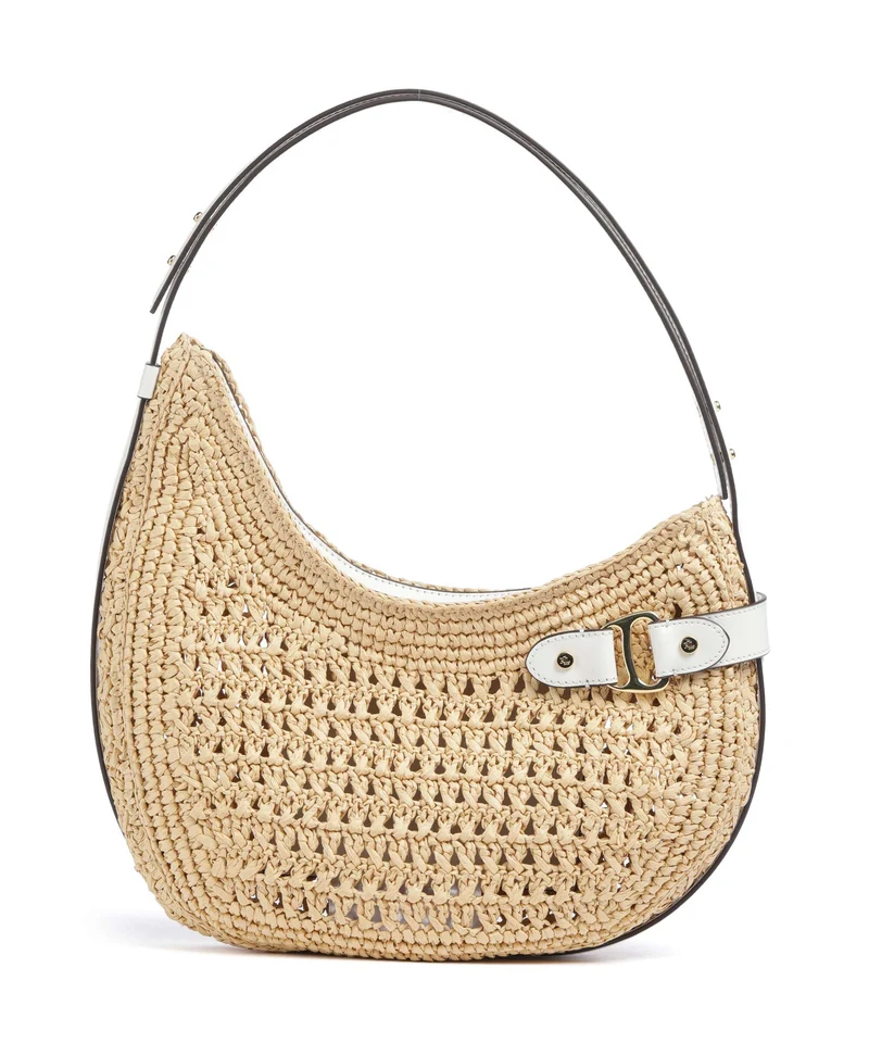 Lauren Ralph Lauren Tasha Large Sac porté épaule natural/white