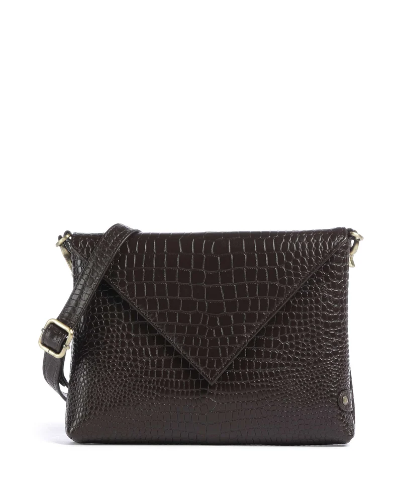Depeche Fashion Favourites Sac bandoulière brown croco