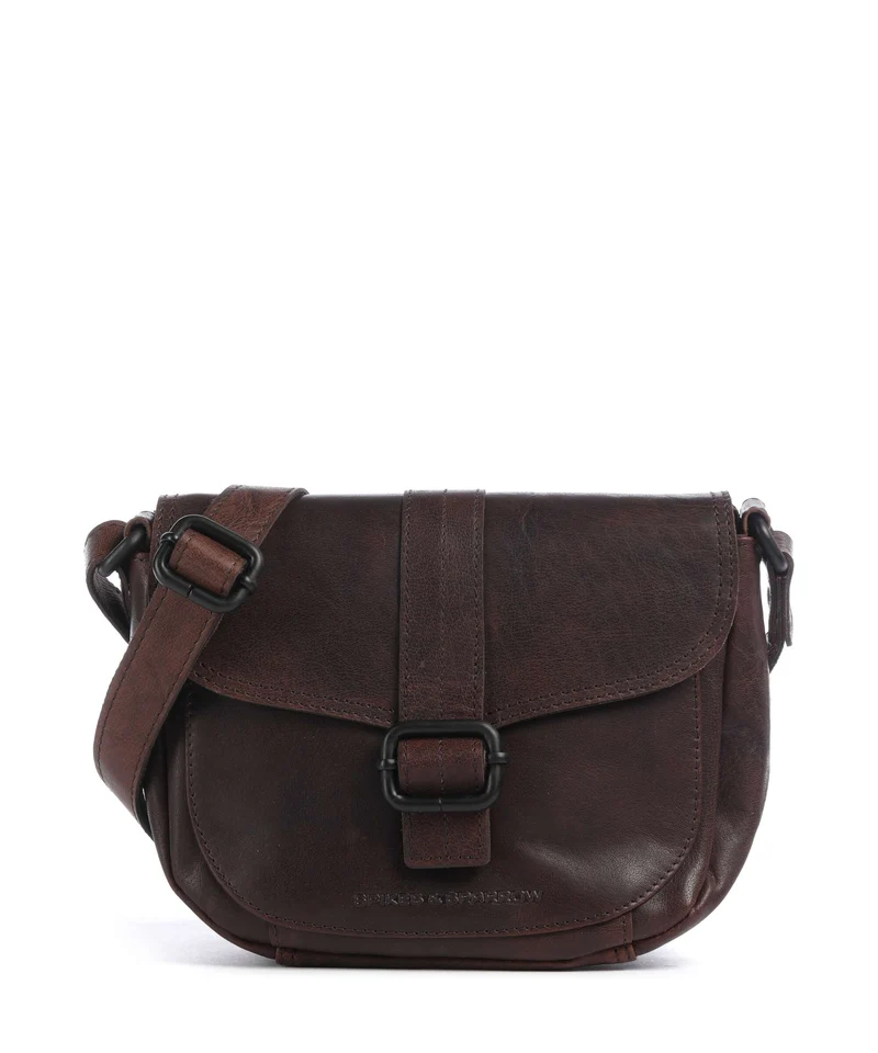 Spikes & Sparrow Bronco Dilianne Sac bandoulière dark brown