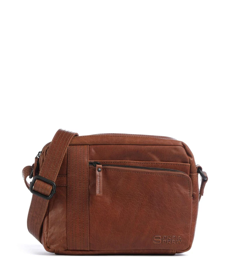 Spikes & Sparrow Bronco Ayden Sac bandoulière brandy