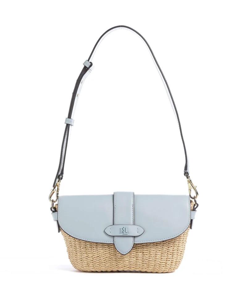 Lauren Ralph Lauren Lynden Small Sac porté épaule natural/alpine blue
