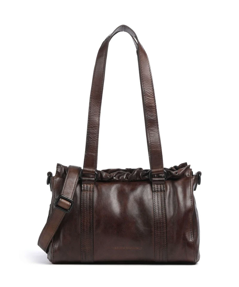 Spikes & Sparrow Apache Janetta Sac porté épaule dark brown