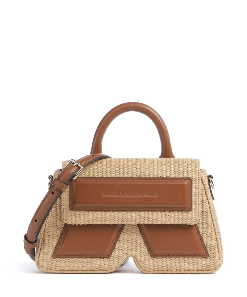 Karl Lagerfeld K/Ikon Sac bandoulière natural/tan