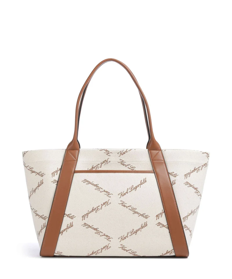 Karl Lagerfeld K/Ville Small Cabas natural canvas/tan