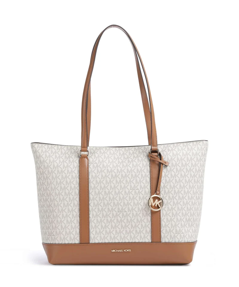 Michael Kors Andie Medium Cabas vanilla/acorn