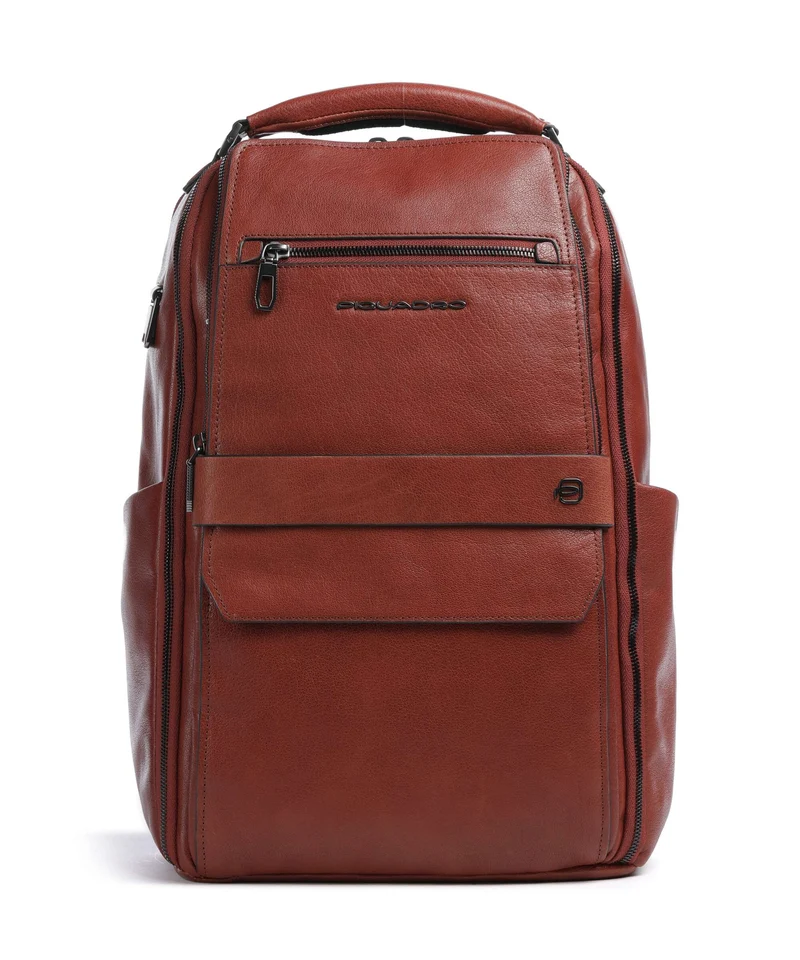 Piquadro Solm Sac à dos d'ordinateur cuoio