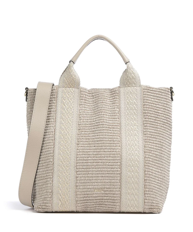 Abro Raffia Kaia Sac à main sahara