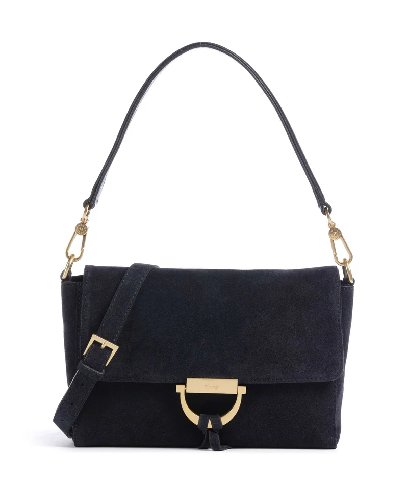 Abro Suede Temi Sac porté épaule navy