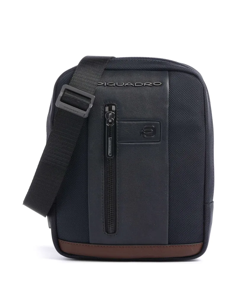 Piquadro Brief 2 Sac bandoulière blue/cognac