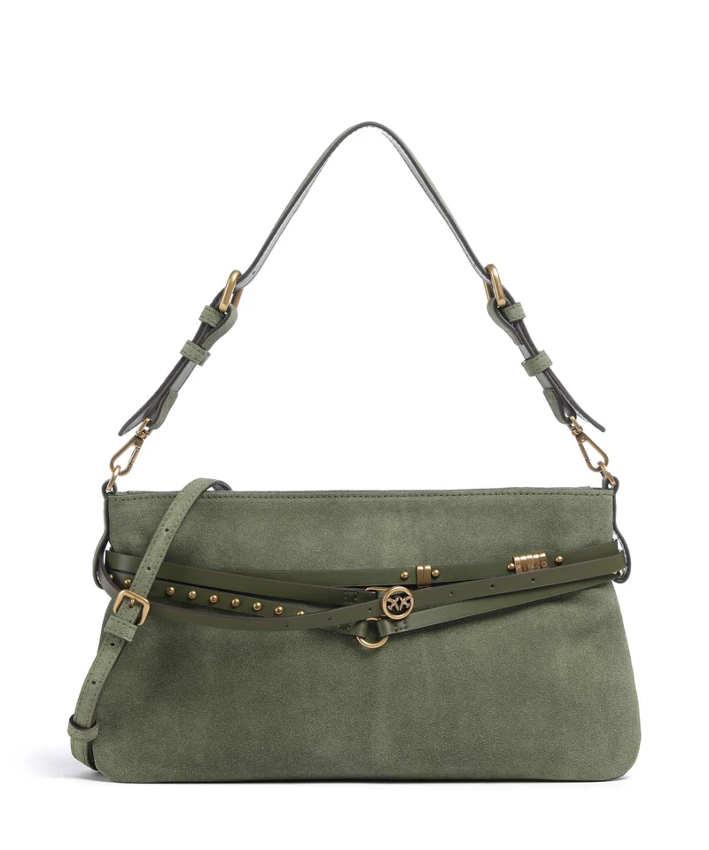 Pinko Belt Classic Sac porté épaule oliva capulet/antique gold