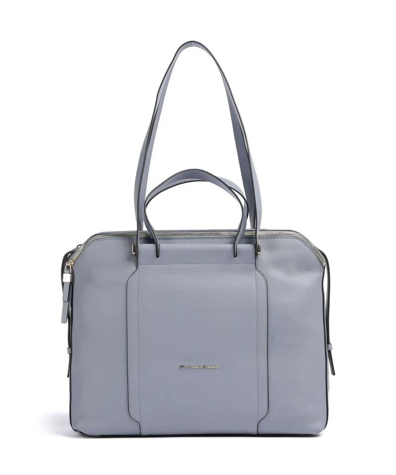 Piquadro W92T Cabas light blue