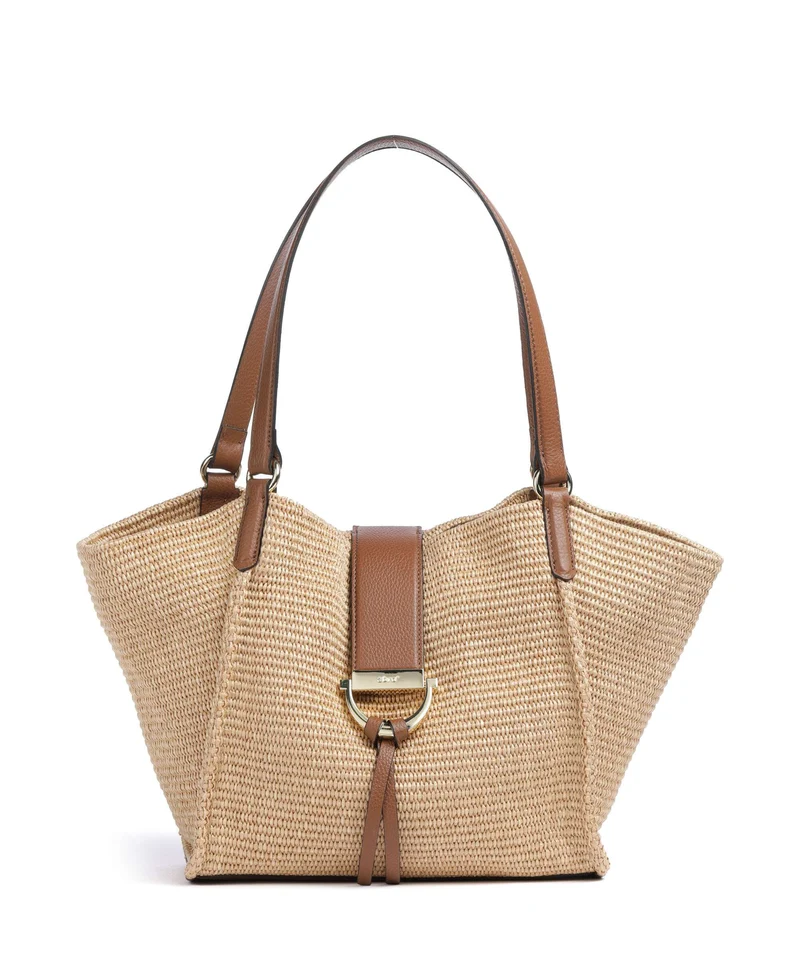 Abro Raffia Classica Temi Cabas natural