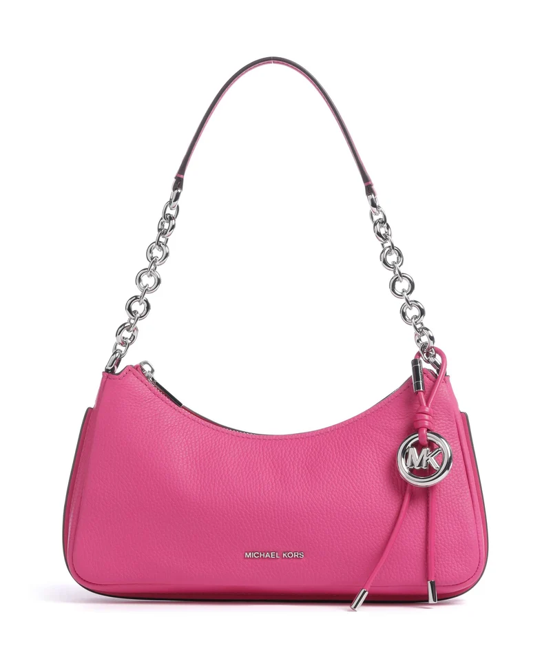 Michael Kors Nolita Medium Sac porté épaule raspberry