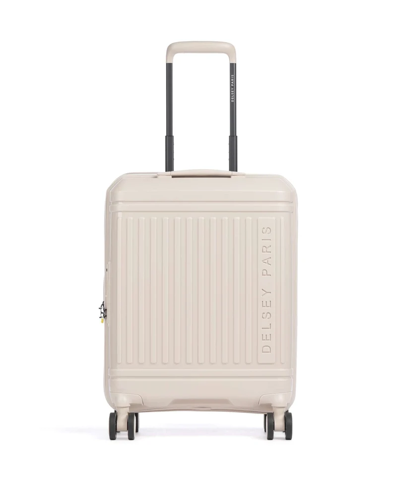 Delsey Paris Lutece Slim Valise 4 roues beige