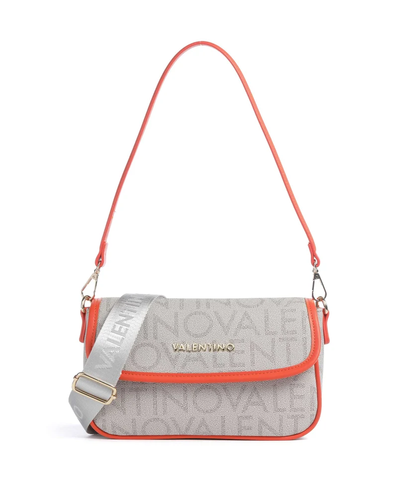 Valentino Bags Regina Re Sac porté épaule beige/arancio