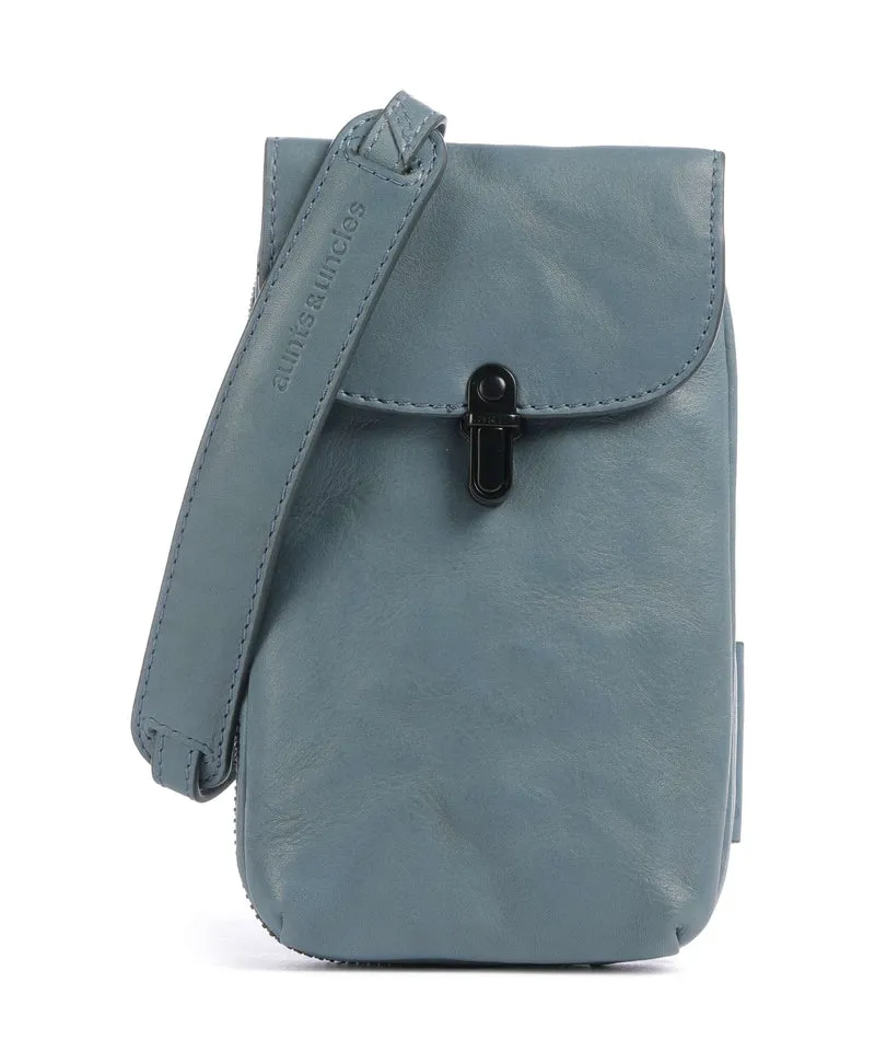 Aunts & Uncles Grandma's Luxury Club Mrs. Lemon Twist Pochette telephone aegean blue