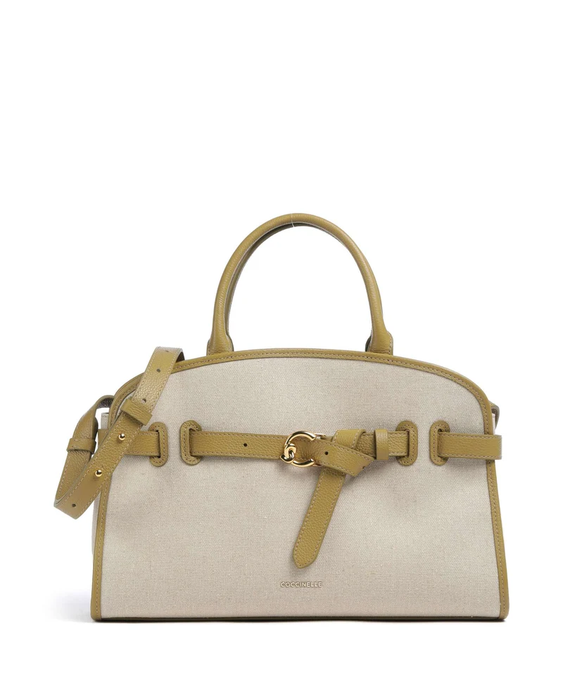 Coccinelle Sabine Canvas Sac à main natural/seagrass