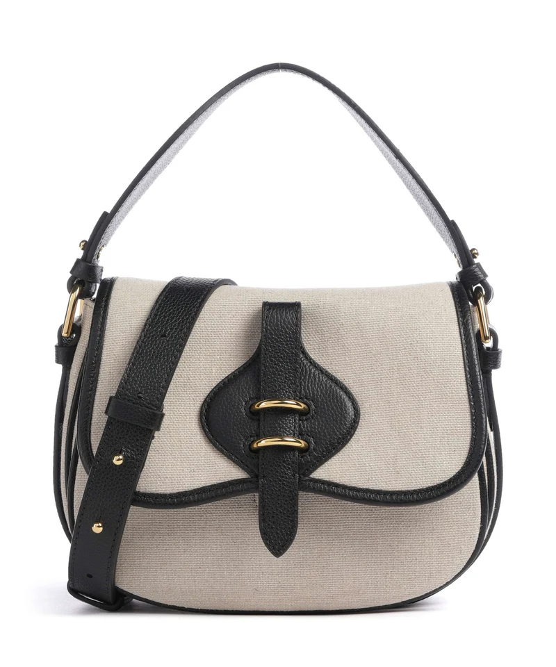 Coccinelle Mavery Canvas Sac à main natural/noir