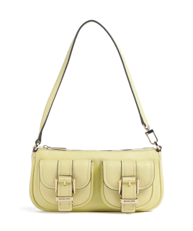 Michael Kors Zoe Small Sac porté épaule lemon