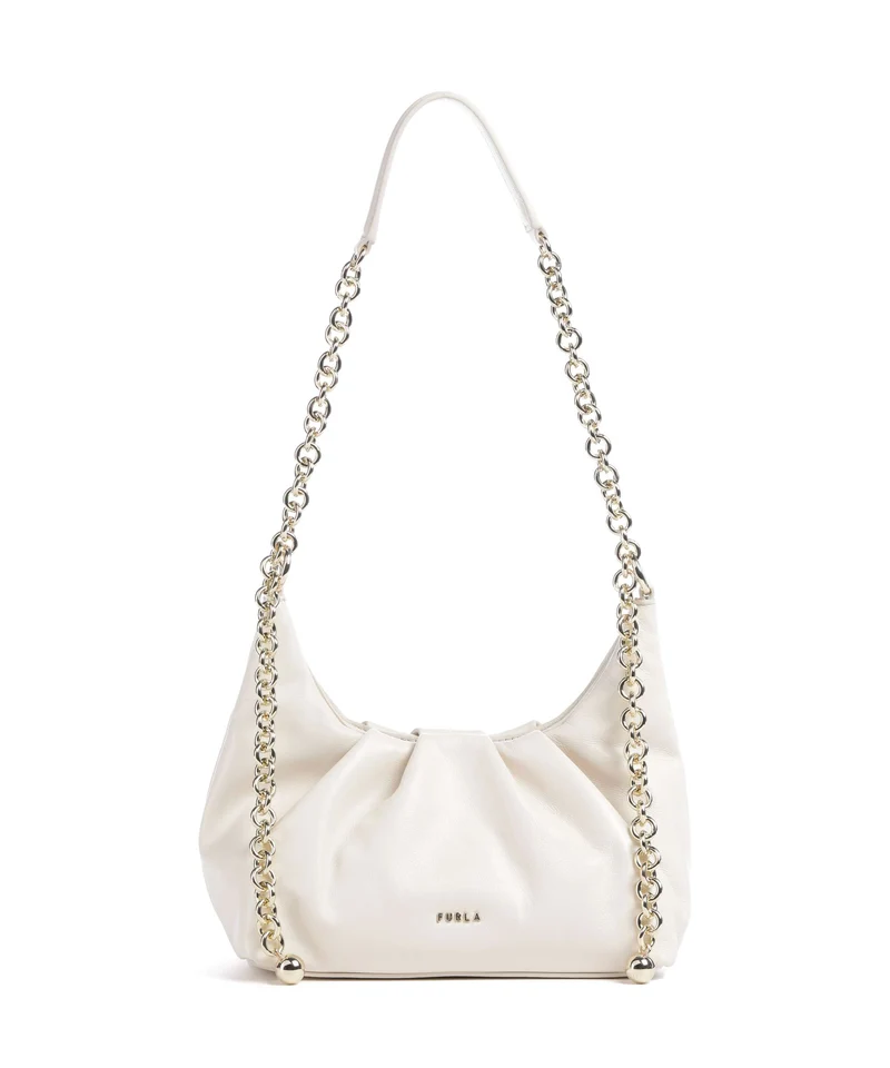 Furla Delia Mini Sac porté épaule panna