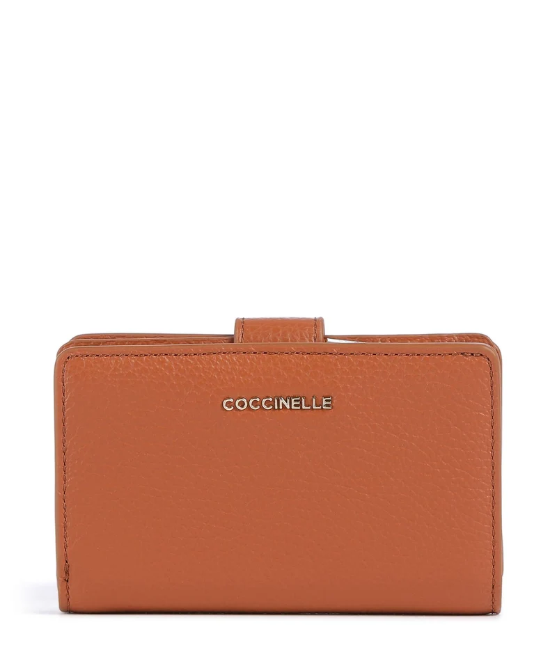 Coccinelle Metallic Soft Portefeuille crab