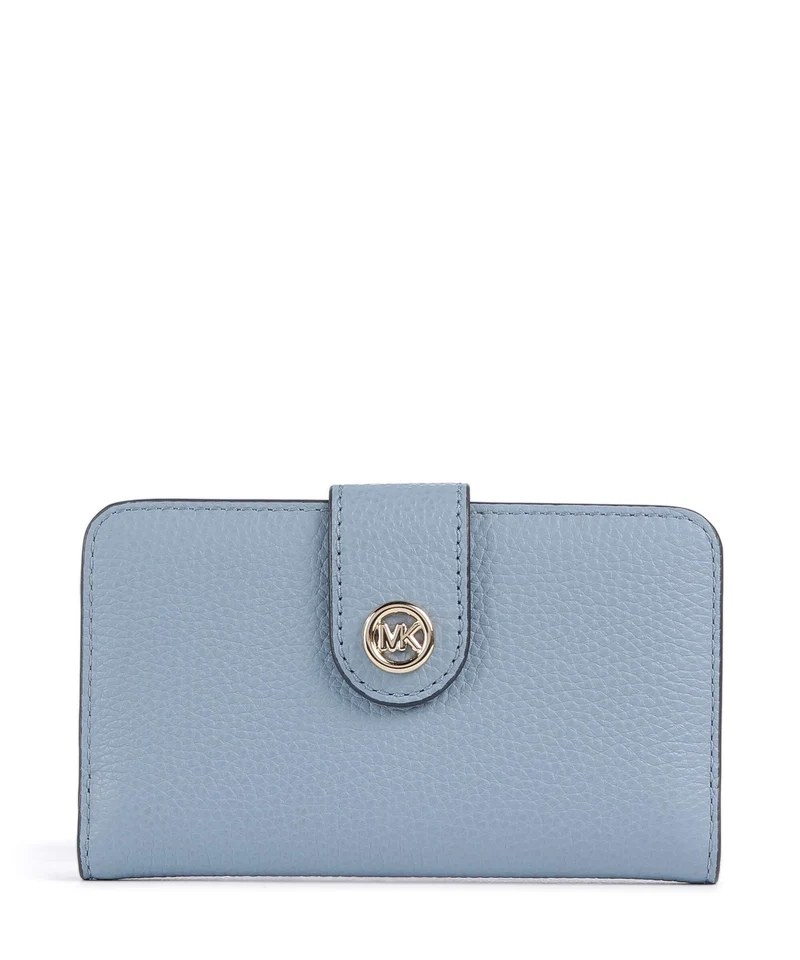 Michael Kors MK Pop Charm Medium Portefeuille chambray